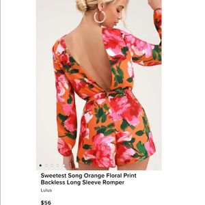 Sweetest Song Romper, Lulus